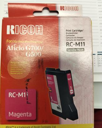 Ricoh Aficio G700 G500 RC M11