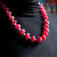 collana vintage con chiusura argento