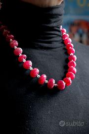 collana vintage con chiusura argento