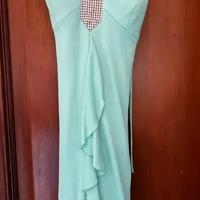 Abito da cerimonia Gai Mattiolo verde acqua 42