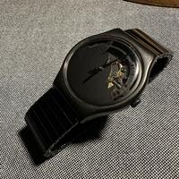 Orologio swatch nero