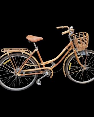 Bici Vintage in Bambù 