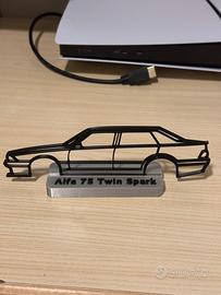 modellino Alfa 75 stampato in 3D