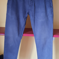 Pantaloni blu Gutteridge tg 44 slim fit
