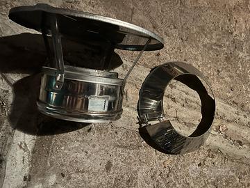 Comignolo inox camino