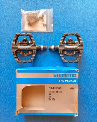 Pedali Shimano PD-EH500 + tacchette SM-SH56