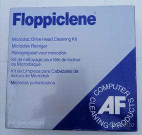 Floppiclene. Raro kit di pulizia floppy disk 3.5"