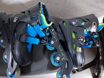 Pattini in linea Bambino Ben Ten taglia 31/34