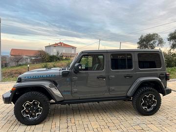 Jeep Wrangler Rubicon Unlimited plug in