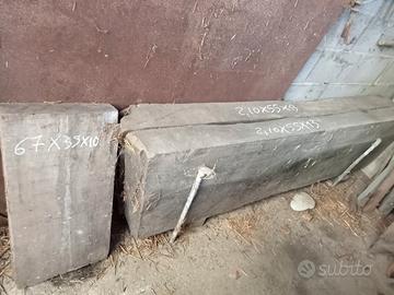 Piano in legno rovere 