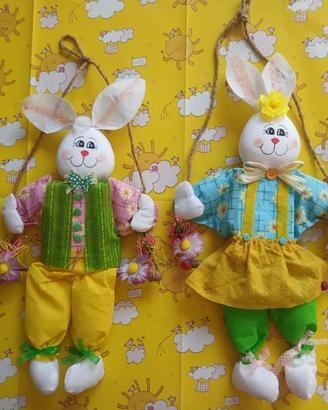 Coniglietti: decorazioni di Primavera