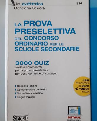 La prova preselettiva concorso docenti