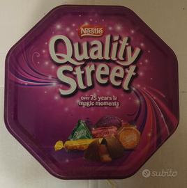 Scatola latta Ottagonale Quality Street grande