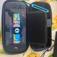 Nintendo switch 2 mario kart 8+gioco+custodia