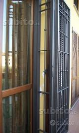 Grate di sicurezza in acciaio per porte finestra