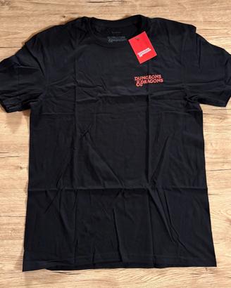 T-shirt Dungeons & Dragons nera taglia M uomo