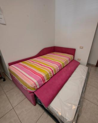 Letto BRAVO per RAgazza + estraibile  completo 