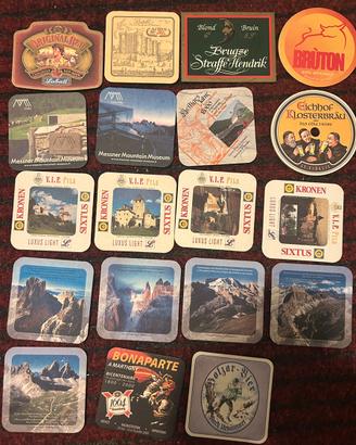 Sottobicchieri di birra vintage