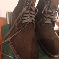 Stivaletto in camoscio uomo n.43 nuovo 