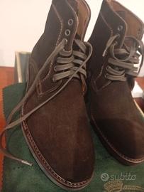 Stivaletto in camoscio uomo n.43 nuovo 