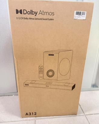 Hiwill A312 – Sistema Soundbar Dolby Atmos 3.1.2