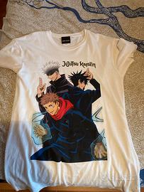 Tshirt Jujutsu e Chainsaw Man