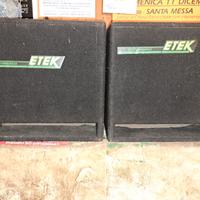 coppia subwoofer Etek