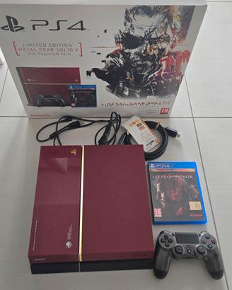 PlayStation 4 limited edition Metal gear solid V