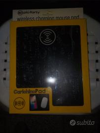 Tappetino per mouse con ricarica wireless
