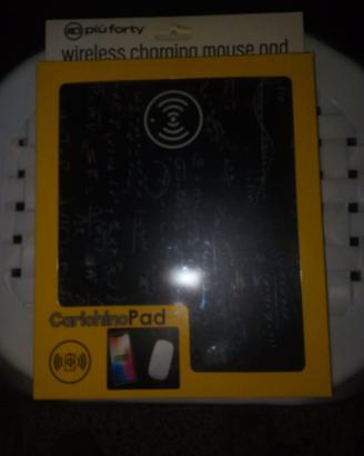 Tappetino per mouse con ricarica wireless