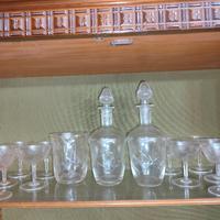 10 bicchieri vintage spumante + 3 brocche