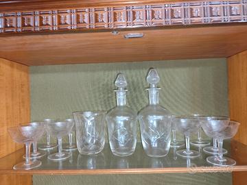 10 bicchieri vintage spumante + 3 brocche