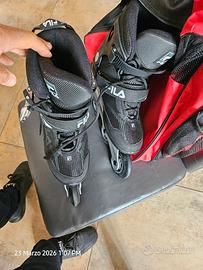 Kit Completo Pattini FILA Primo ADV + Borsa Porta-