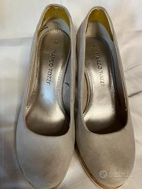 Scarpa decoltè beige donna n 36