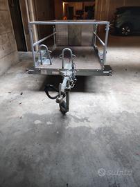 Rimorchio porta moto 