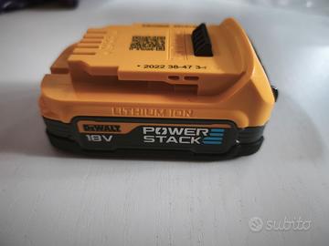 Batteria Dewalt POWERSTACK 1.7Ah 18v
