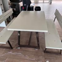 Set tavolo e panche  per pub birrerie