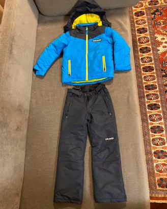 Tuta da sci bambino 8 anni 128 cm