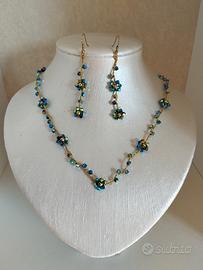 collana e orecchini 