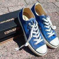 Converse All Star taglia 40 di colore blu
