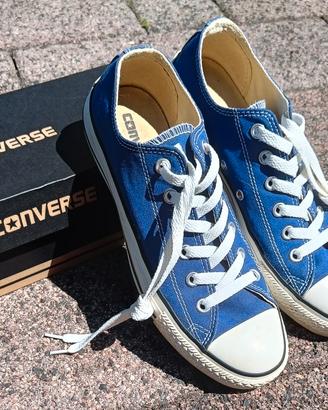 Converse All Star taglia 40 di colore blu