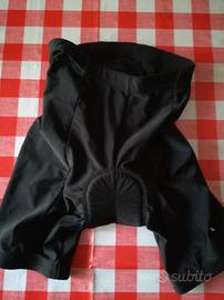 pantaloncini ciclismo neri bambino 