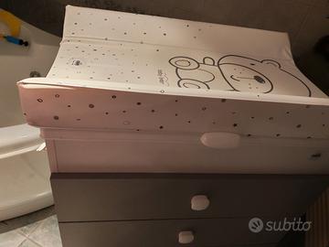 fasciatoio cassettiera bagnetto cam