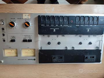 piastra clarion cassette dual deck cassette