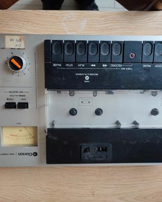 piastra clarion cassette dual deck cassette