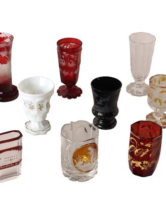 Gruppo di Nove Bicchieri - XIX - XX Secolo