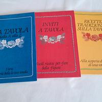 Set di 3 libri realizzati per il Mulino Bianco 