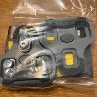 Tacchette pedali look ciclismo doppie