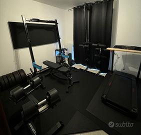 Attrezzatura palestra completa – home gym e pesi