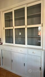 Credenza bianca legno  stile nordico